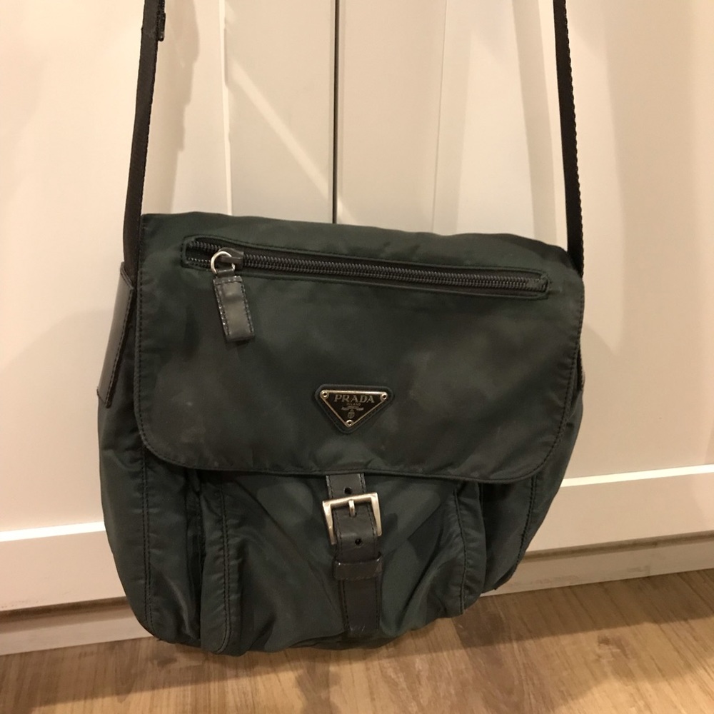 Gently Used Prada Vela Nylon Crossbody